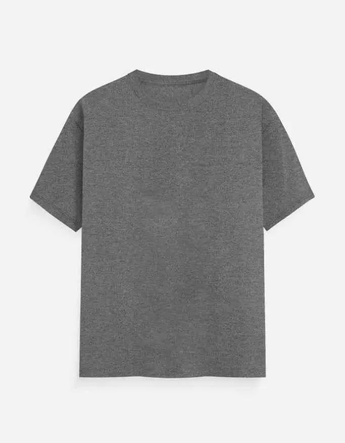 Core Plain Tee | 180 GSM Lightweight 100% Cotton (Regular Fit)