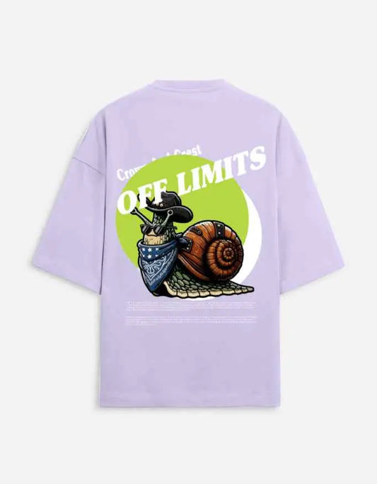 Crown Edition |Off Limit | Oversized 260 GSM Terry Tee (Limited Drop)